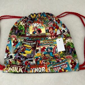 New Marvel drawstring backpack